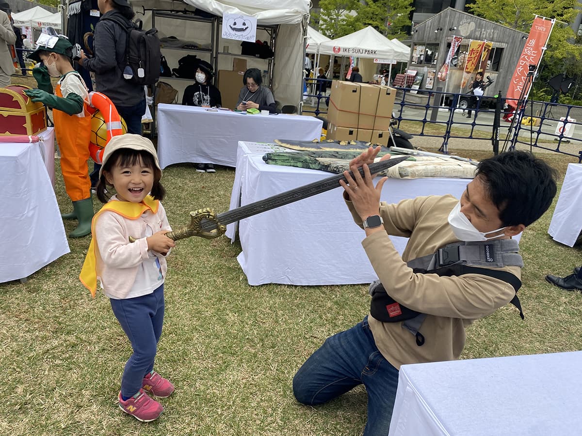 一般来場者として楽しむ