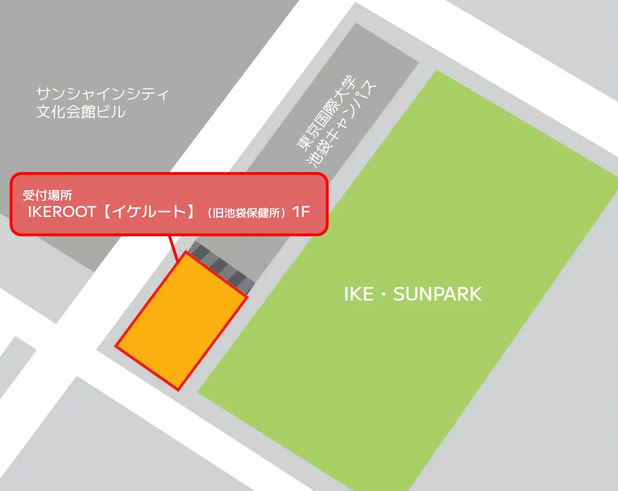 キッズチケット受付マップ